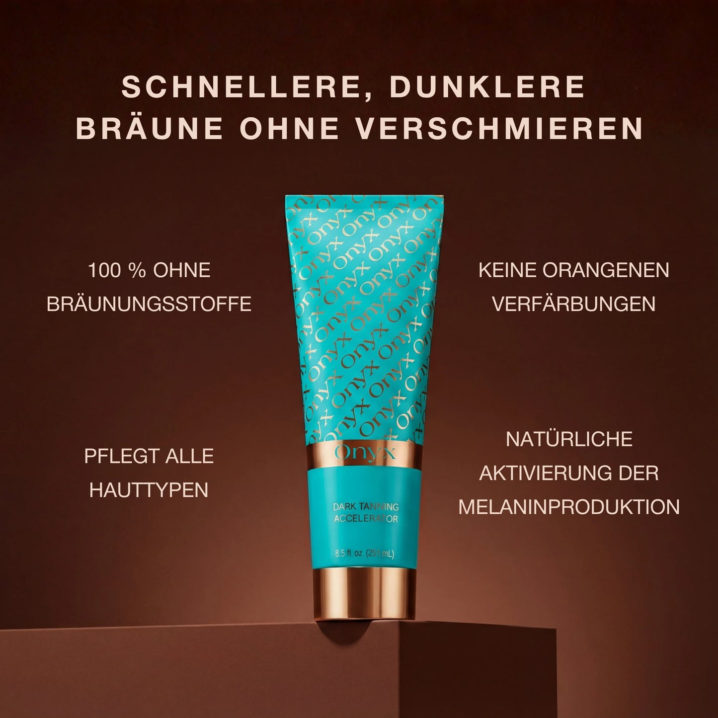 Dark Tanning Accelerator Creme – Schnelle, Tiefe & Streifenfreie Bräune