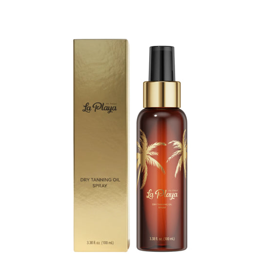 Onyx La Playa trockenes Bräunungsöl Spray 100 ml, Produkt-Packshot mit Verpackung